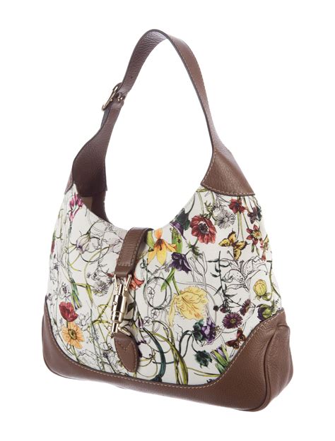 jackie flora gucci|Gucci the jackie bag.